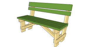 Build A Garden Seat Using Woodworking Bench Plans